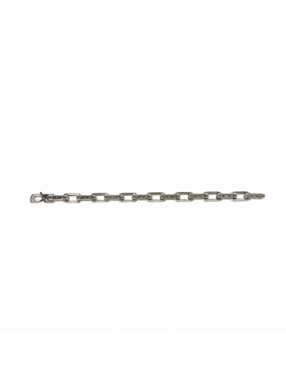 Louis Vuitton Bracelet Chain Monogram Corie Bangle Metal L Silver